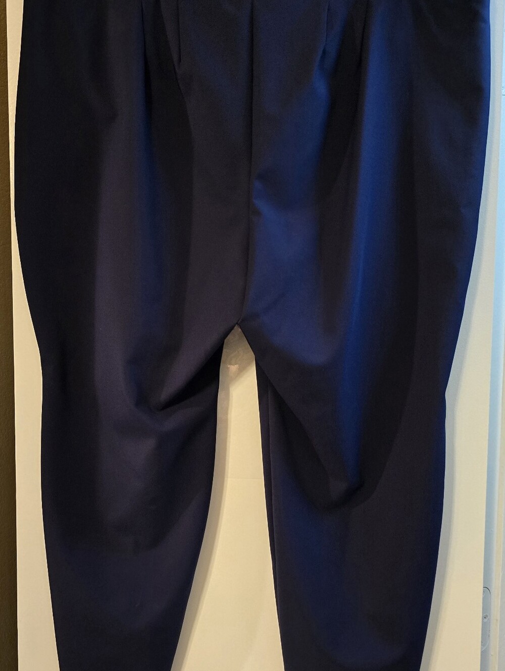 NWOT Lane Bryant 22P Navy On The Go Zip Pocket Travel Slim Ankle Pants